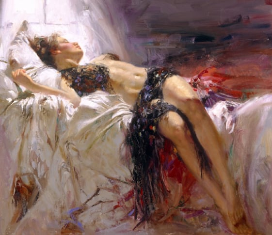 Giclée on Canvas (500) & Hand Embellished (95 AP)