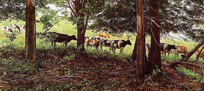 Summer Shade- Signed By The Artist								 – Paper Lithograph
								 – Limited Edition
								 – 950 S/N
								 – 
								12 1/4 x 27
