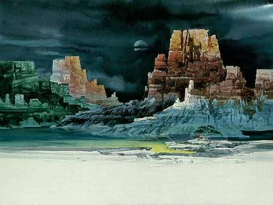Moonlit Canyon- Signed By The Artist								 – Paper Lithograph
								 – Limited Edition
								 – 1027 S/N
								 – 
								20 x 27