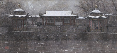 Xian Temple- Signed By The Artist								 – Paper Lithograph
								 – Limited Edition
								 – 888 S/N
								 – 
								13 3/8 x 29