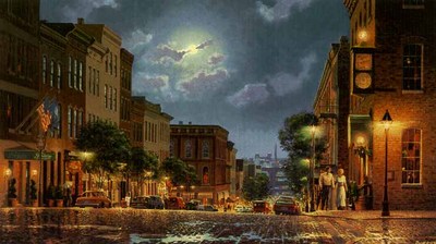 Evening In Shockhoe Slip (Remarqued)- Signed By The Artist								 – Paper Lithograph
								 – Limited Edition
								 – 75 A/P
								 – 
								12 x 22								
								 –