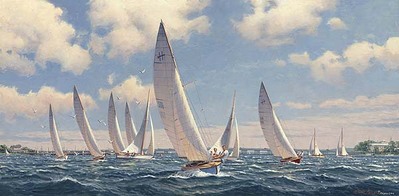 Reaching For The Finish- Signed By The Artist								 – Canvas Lithograph
								 – Limited Edition
								 – 350 S/N
								 – 
								14 x 28