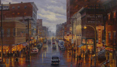 A Capitol Night In Wheeling- Signed By The Artist								 – Canvas Giclee
								 – Limited Edition
								 – 50 S/N
								 – 
								26 x 44
