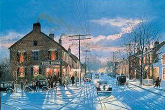 City Sidewalks, Busy Sidewalks- Signed By The Artist								 – Paper Lithograph
								 – Limited Edition
								 – 1950 S/N
								 – 
								16 x 25 1/2