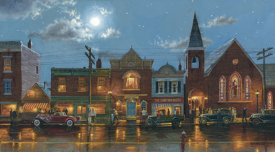 Evening Service- Signed By The Artist								 – Canvas Giclee
								 – Limited Edition
								 – 250 S/N
								 – 
								20 x 37