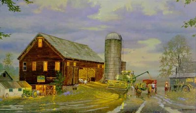 Golden Harvest- Signed By The Artist								 – Canvas Lithograph
								 – Limited Edition
								 – S/N
								 – 
								15 x 28