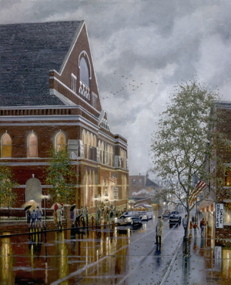 Grand Ole Opry- Signed By The Artist								 – Canvas Giclee
								 – Limited Edition
								 – 250 S/N
								 – 
								33 x 20