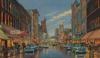 Parkersburg Memories- Signed By The Artist								 – Canvas Giclee
								 – Limited Edition
								 – 35 S/N
								 – 
								26 x 44