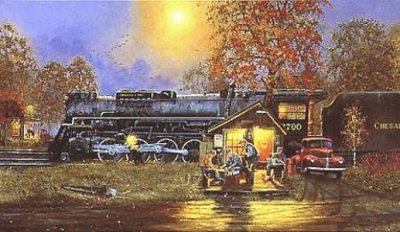 Passing Time- Signed By The Artist								 – Canvas Lithograph
								 – Limited Edition
								 – A/P
								 – 
								16 1/4 x 28