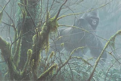 Intrusion – Mountain Gorilla- Signed By The Artist								 – Canvas Giclee
								 – Limited Edition
								 – 180 S/N
								 – 
								26 x 39