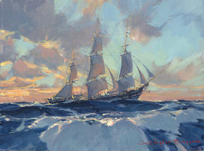 Hard On The Wind- Signed By The Artist								 – Canvas Giclee
								 – Limited Edition
								 – 75 S/N
								 – 
								9 x 12