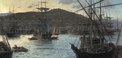 Gold Rush Twilight- Signed By The Artist								 – Paper Lithograph
								 – Limited Edition
								 – 450 S/N
								 – 
								14 x 29 1/2