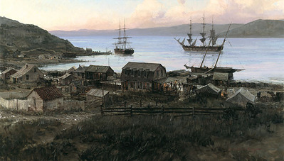 San Francisco On The Eve Of The Gold Rush, 1847- Signed By The Artist								 – Paper Lithograph
								 – Limited Edition
								 – 950 S/N
								 – 
								15 5/8 x 27 3/4