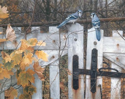 Talk On The Old Fence- Signed By The Artist								 – Canvas Giclee
								 – Limited Edition
								 – 180 S/N
								 – 
								26 x 33