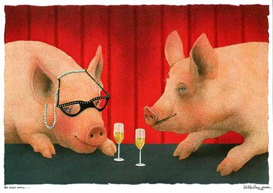 The House Swine- Signed By The Artist								 – Paper Lithograph
								 – Limited Edition
								 – 950 S/N
								 – 
								11 1/4 x 17