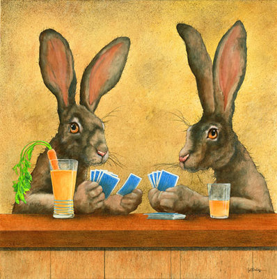 A Pair Of Jacks- Signed By The Artist								 – Canvas Giclee
								 – Limited Edition
								 – 100 S/N
								 – 
								20 x 20