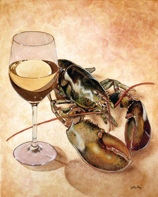 White Wine And Tails- Signed By The Artist								 – Canvas Giclee
								 – Limited Edition
								 – 75 S/N
								 – 
								15 x 12