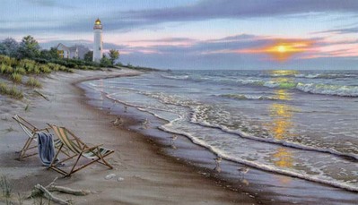 End Of A Perfect Day- Signed By The Artist								 – Paper Lithograph
								 – Limited Edition
								 – 1250 S/N
								 – 
								16 x 28