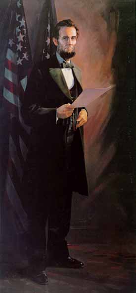 Abraham Lincoln- Signed By The Artist								 – Canvas Giclee
								 – Limited Edition
								 – 20 S/N
								 – 
								85 x 40								
								 –