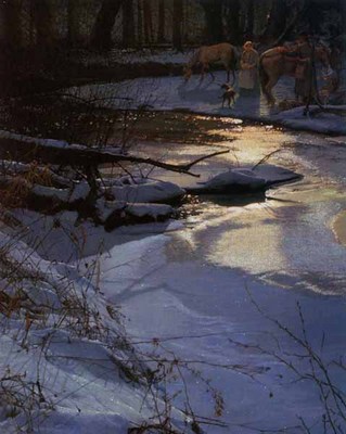 Breaking Camp At Turtle Creek- Signed By The Artist								 – Canvas Giclee
								 – Limited Edition
								 – 100 S/N
								 – 
								30 x 24