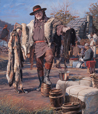The Fur Trader- Signed By The Artist								 – Canvas Giclee
								 – Limited Edition
								 – 75 S/N
								 – 
								21 x 18
