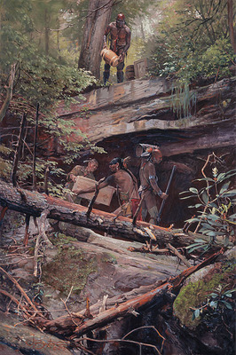 A Secret Cache- Signed By The Artist								 – Canvas Giclee
								 – Limited Edition
								 – 35 S/N
								 – 
								23 x 15