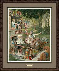 The Barnstormers – Framed- Signed By The Artist								 – Paper Lithograph
								 – Limited Edition
								 – 950 S/N
								 – 
								40 x 34