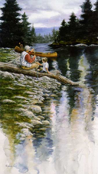 Hooked For Life- Signed By The Artist								 – Paper Lithograph
								 – Limited Edition
								 – 999 S/N
								 – 
								28 x 16