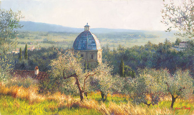 Cortona November- Signed By The Artist								 – Canvas Giclee
								 – Limited Edition
								 – 125 S/N
								 – 
								9 x 15