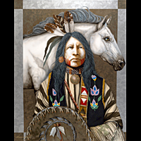 Johnnie Whitehorse- Signed By The Artist								 – Canvas Giclee
								 – Limited Edition
								 – 50 S/N
								 – 
								30 x 24