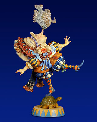 Another Fish Act- Sculpture Porcelain
								 – 3-Dimensional
								 – 2500 Limited
								 – 
								6 1/2″ High								
								 –