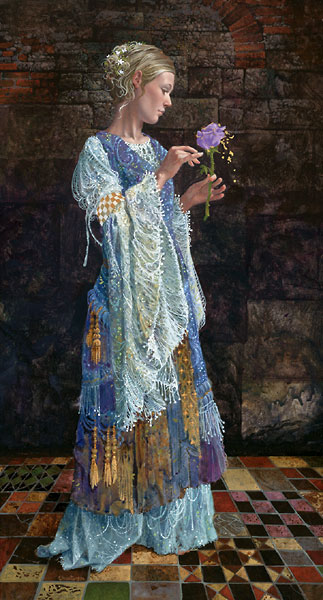 The Beggar Princess And The Magic Rose- Signed By The Artist								 – Canvas Giclee
								 – Limited Edition
								 – A/P
								 – 
								18 x 10								
								 –