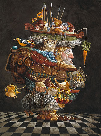 The Burden Of The Responsible Man- Signed By The Artist								 – Canvas Giclee
								 – Limited Edition
								 – 550 S/N
								 – 
								17 x 13
