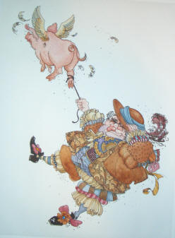 Diggery Diggery Dare- Signed By The Artist								 – Paper Etching
								 – Limited Edition
								 – 60 S/N
								 – 
								12 x 8 7/8
