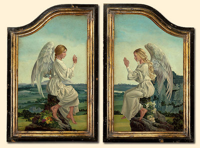Enoch Altarpiece- Signed By The Artist								 – Canvas Giclee
								 – Limited Edition
								 – 250 S/N
								 – 
								24 x 14 1/2