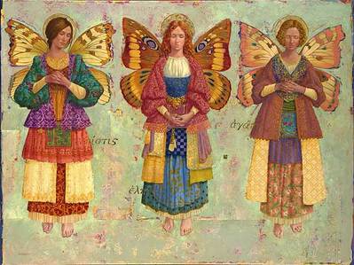 Faith, Hope And Charity- Signed By The Artist								 – Canvas Giclee
								 – Limited Edition
								 – A/P
								 – 
								40 x 53