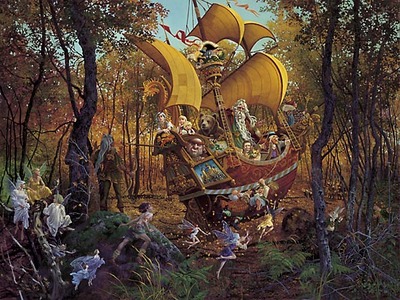 Flight Of The Fablemaker – Deluxe Edition- Signed By The Artist								 – Paper Lithograph
								 – Limited Edition
								 – 300 S/N
								 – 
								22 1/2 x 30