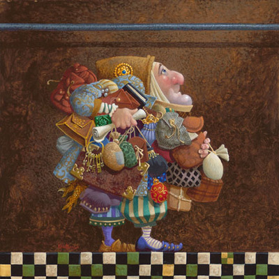 Hold To The Rod, The Iron Rod- Signed By The Artist								 – Canvas Giclee
								 – Limited Edition
								 – 55 A/P
								 – 
								12 x 12