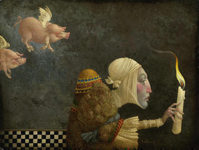 If Pigs Could Fly- Signed By The Artist								 – Canvas Giclee
								 – Limited Edition
								 – A/P
								 – 
								12 x 15