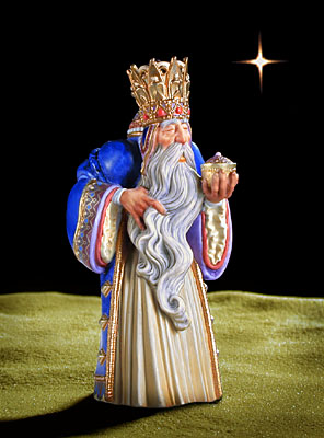 Melchior- Sculpture Porcelain
								 – 3-Dimensional
								 – Limited
								 – 
								5 1/4″ High