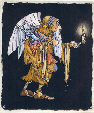 The Oldest Angel – Etching- Signed By The Artist								 – Paper Etching
								 – Limited Edition
								 – 100 S/N
								 – 
								7 1/4 x 6 1/4								
								 –