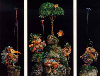 Six Birdhunters In Full Camouflage- Signed By The Artist								 – Paper Lithograph
								 – Limited Edition
								 – A/P
								 – 
								17 7/8 x 22 7/8