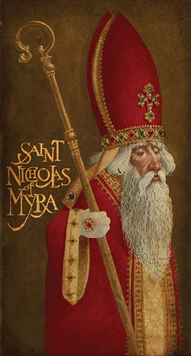 St. Nicholas Of Myra- Signed By The Artist								 – Canvas Giclee
								 – Limited Edition
								 – 450 S/N
								 – 
								13 x 7