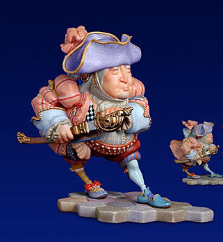 Tweedledee – Sculpture- Sculpture Porcelain
								 – 3-Dimensional
								 – 2500 Limited
								 – 
								6″ High