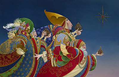We Three Kings- Signed By The Artist								 – Canvas Giclee
								 – Limited Edition
								 – 450 S/N
								 – 
								16 x 25