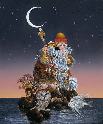 Man Who Minds The Moon- Signed By The Artist								 – Paper Lithograph
								 – Limited Edition
								 – 850 S/N
								 – 
								21 x 17								
								 –