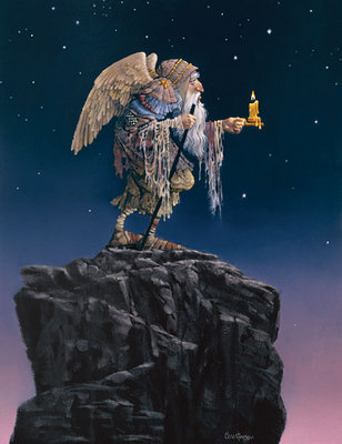 The Oldest Angel- Signed By The Artist								 – Paper Lithograph
								 – Limited Edition
								 – 850 S/N
								 – 
								15 x 11 1/2