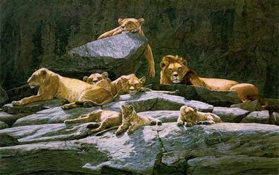 Lion About- Signed By The Artist								 – Paper Lithograph
								 – Limited Edition
								 – 500 S/N
								 – 
								25 x 39
