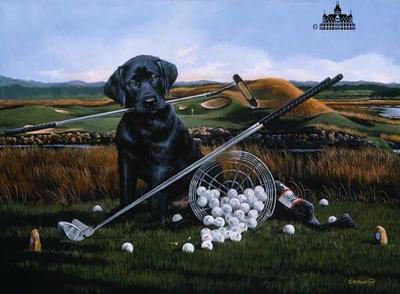 Drive For Show, Putt For Dough- Signed By The Artist								 – Canvas Lithograph
								 – Limited Edition
								 – 95 S/N
								 – 
								18 x 24