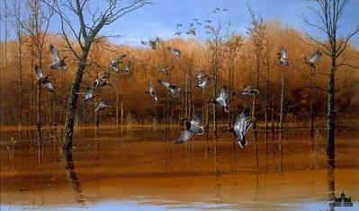 Green Timber Mallards- Signed By The Artist								 – Canvas Lithograph
								 – Limited Edition
								 – 95 S/N
								 – 
								20 x 30